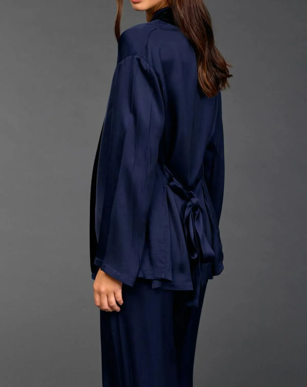 Lauren Vidal Gilets Et Cardigans|Kimono Ambre éclipse