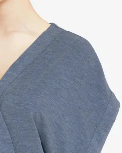 Passionata Lingerie, Nuit|Kimono Kira gris chambray