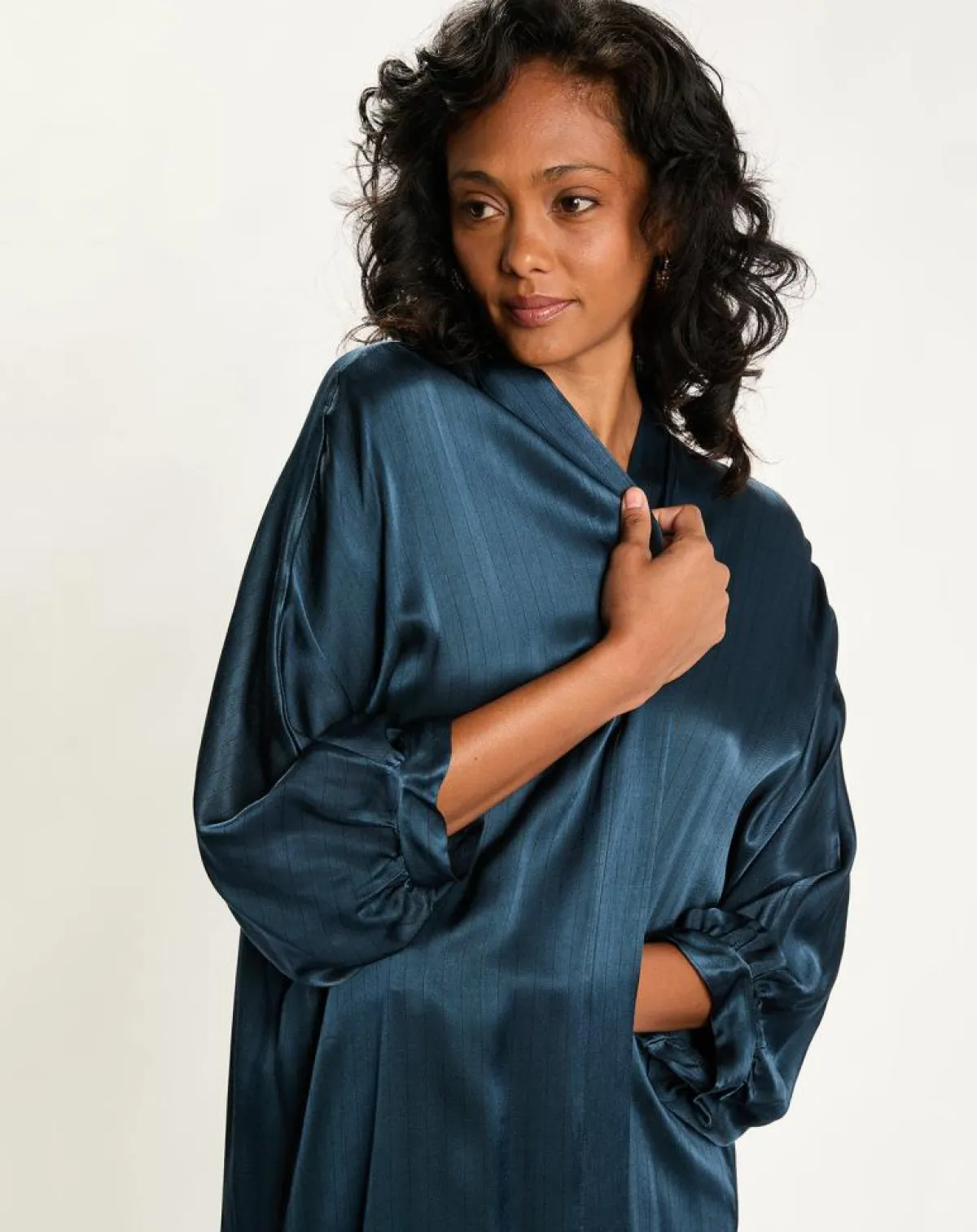 Lauren Vidal Vestes, Blousons|Kimono Nola peacock