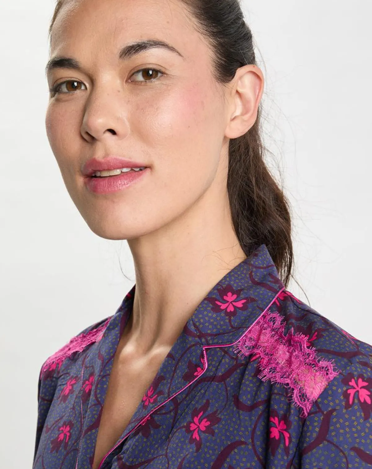 Le Chat Lingerie, Nuit|Liquette Alba multicolore