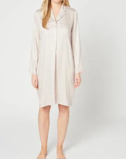 Le Chat Lingerie, Nuit|Liquette Angèle gris/rose