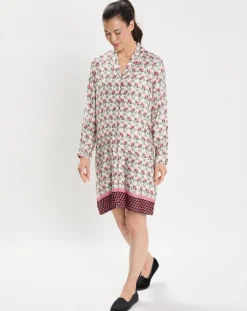 Le Chat Lingerie, Nuit|Liquette Zoé écrue