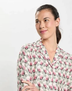 Le Chat Lingerie, Nuit|Liquette Zoé écrue