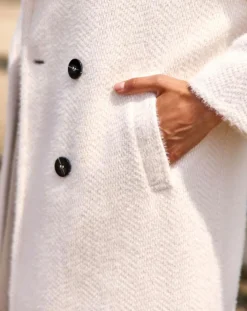 Lauren Vidal Manteaux|Manteau Aska crème