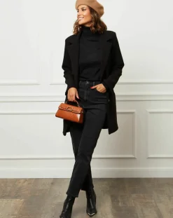 L'Armoire de Suzette Manteaux|Manteau Bleuet noir