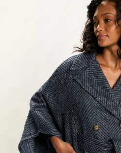 Lauren Vidal Manteaux|Manteau cape Solo nuit