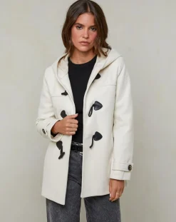 L'Armoire de Suzette Manteaux|Manteau Capucine écru