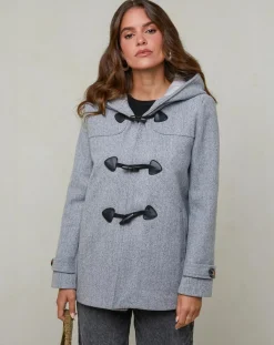 L'Armoire de Suzette Manteaux|Manteau Capucine gris