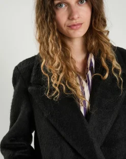 The Korner Manteaux|Manteau Ella noir