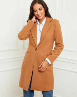 Alice & Charlotte Manteaux|Manteau en Laine mélangée Bérénice camel