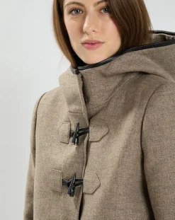 Zapa Manteaux|Manteau en Laine mélangée Meros beige