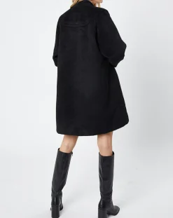 Molly Bracken Manteaux|Manteau façon peignoir noir