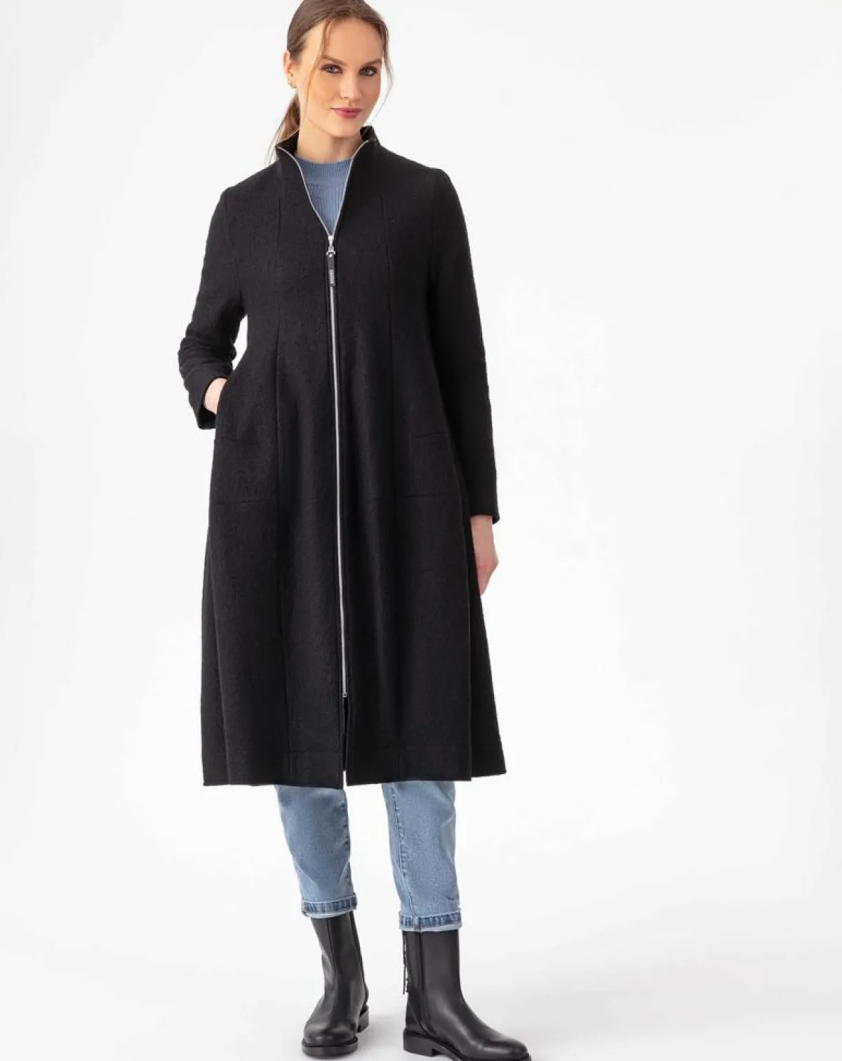 Indies Manteaux|Manteau June noir