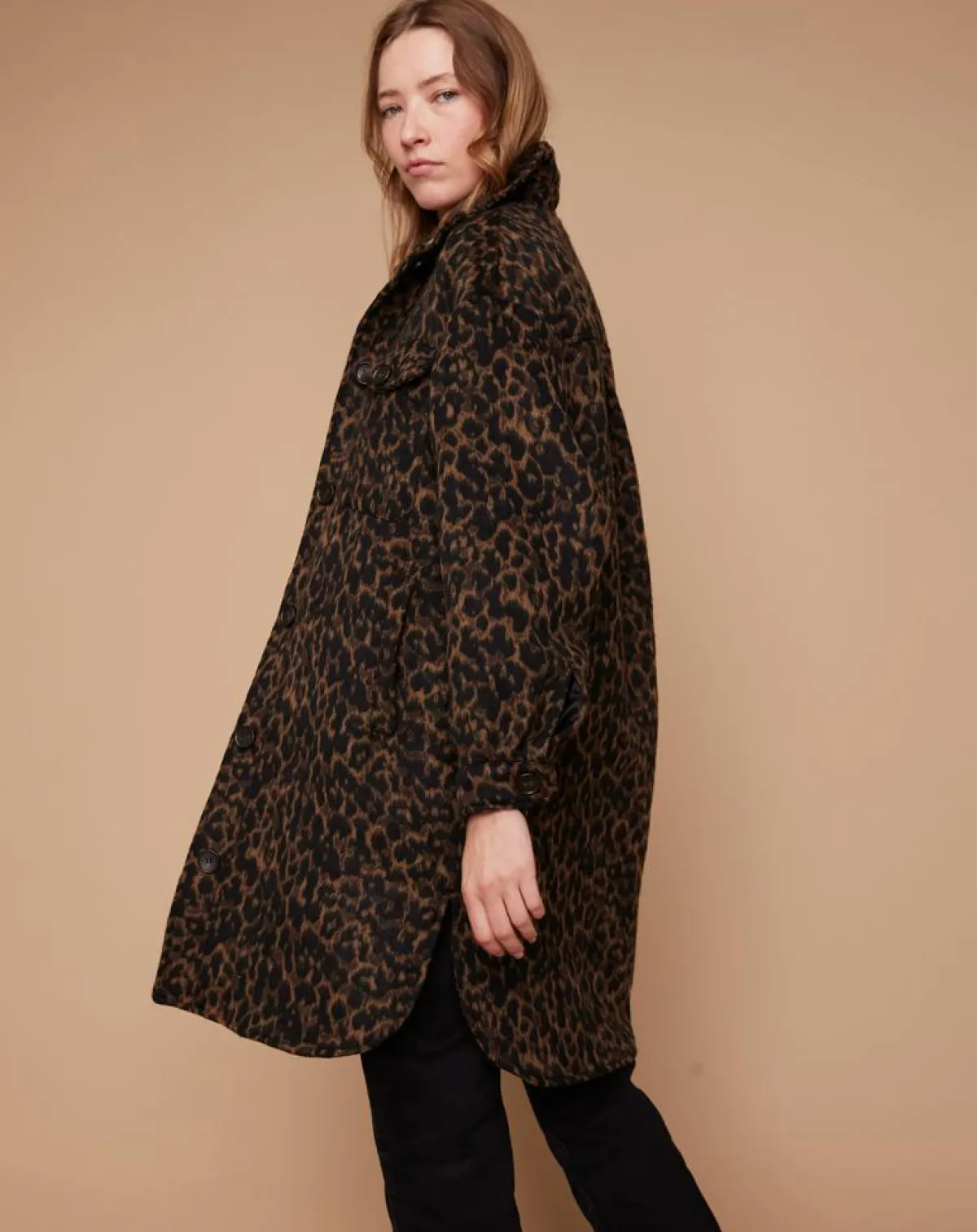 Louizon Manteaux|Manteau Leppard léopard
