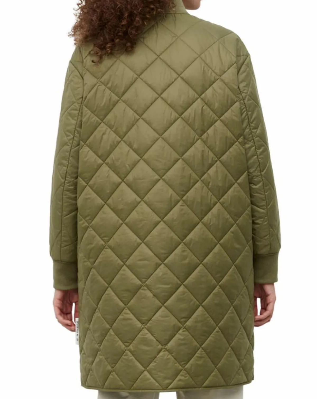 Marc O'Polo Manteaux|Manteau long matelassé kaki