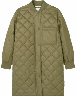 Marc O'Polo Manteaux|Manteau long matelassé kaki