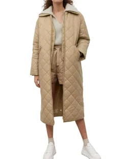 Marc O'Polo Manteaux|Manteau long matelassé Oversize beige