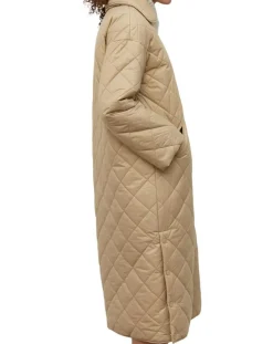 Marc O'Polo Manteaux|Manteau long matelassé Oversize beige