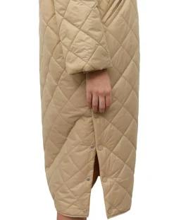 Marc O'Polo Manteaux|Manteau long matelassé Oversize beige