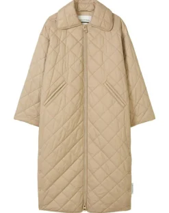 Marc O'Polo Manteaux|Manteau long matelassé Oversize beige