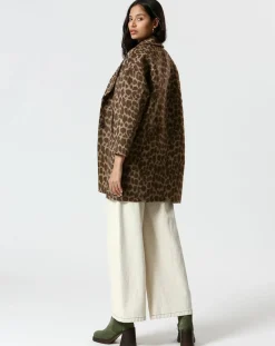 The Korner Manteaux|Manteau Melinda marron