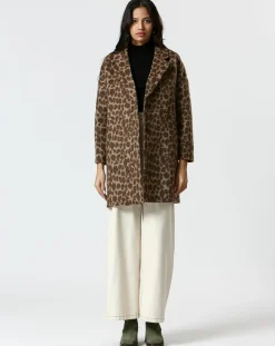 The Korner Manteaux|Manteau Melinda marron