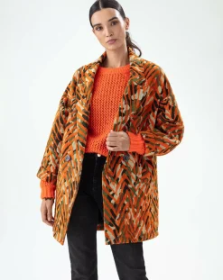 Bleu Blanc Rouge Manteaux|Manteau Muse camouflage