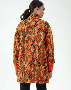 Bleu Blanc Rouge Manteaux|Manteau Muse camouflage