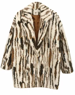 See u Soon Manteaux|Manteau Nora blanc/khaki