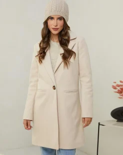 L'Armoire de Suzette Manteaux|Manteau rose ecru