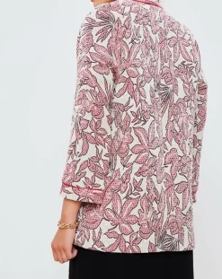 La Petite Francaise Vestes, Blousons|Manteau Rubis hawai rouge