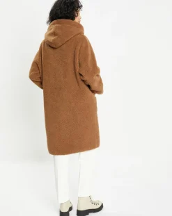 Lou Andrea Manteaux|Manteau réversible en Fausse Fourrure 319S Mont toffee