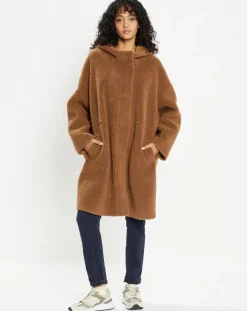Lou Andrea Manteaux|Manteau réversible en Fausse Fourrure Happy toffee