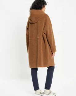 Lou Andrea Manteaux|Manteau réversible en Fausse Fourrure Happy toffee
