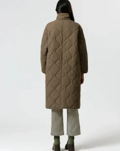 The Korner Manteaux|Manteau réversible Marie kaki/beige