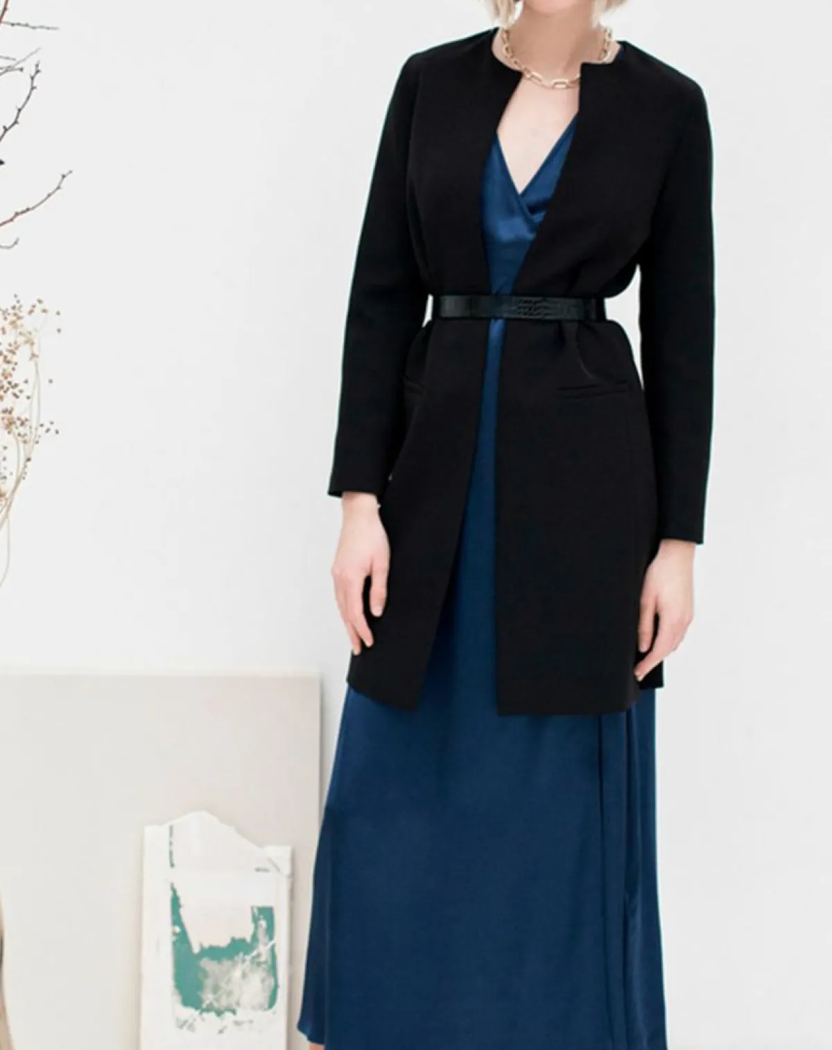 Caroll Manteaux|Manteau Scotty B noir