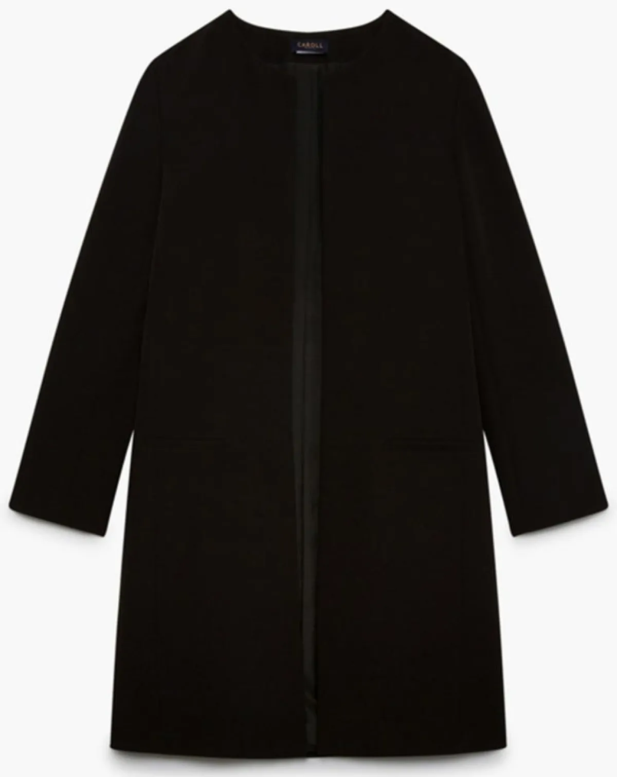 Caroll Manteaux|Manteau Scotty B noir