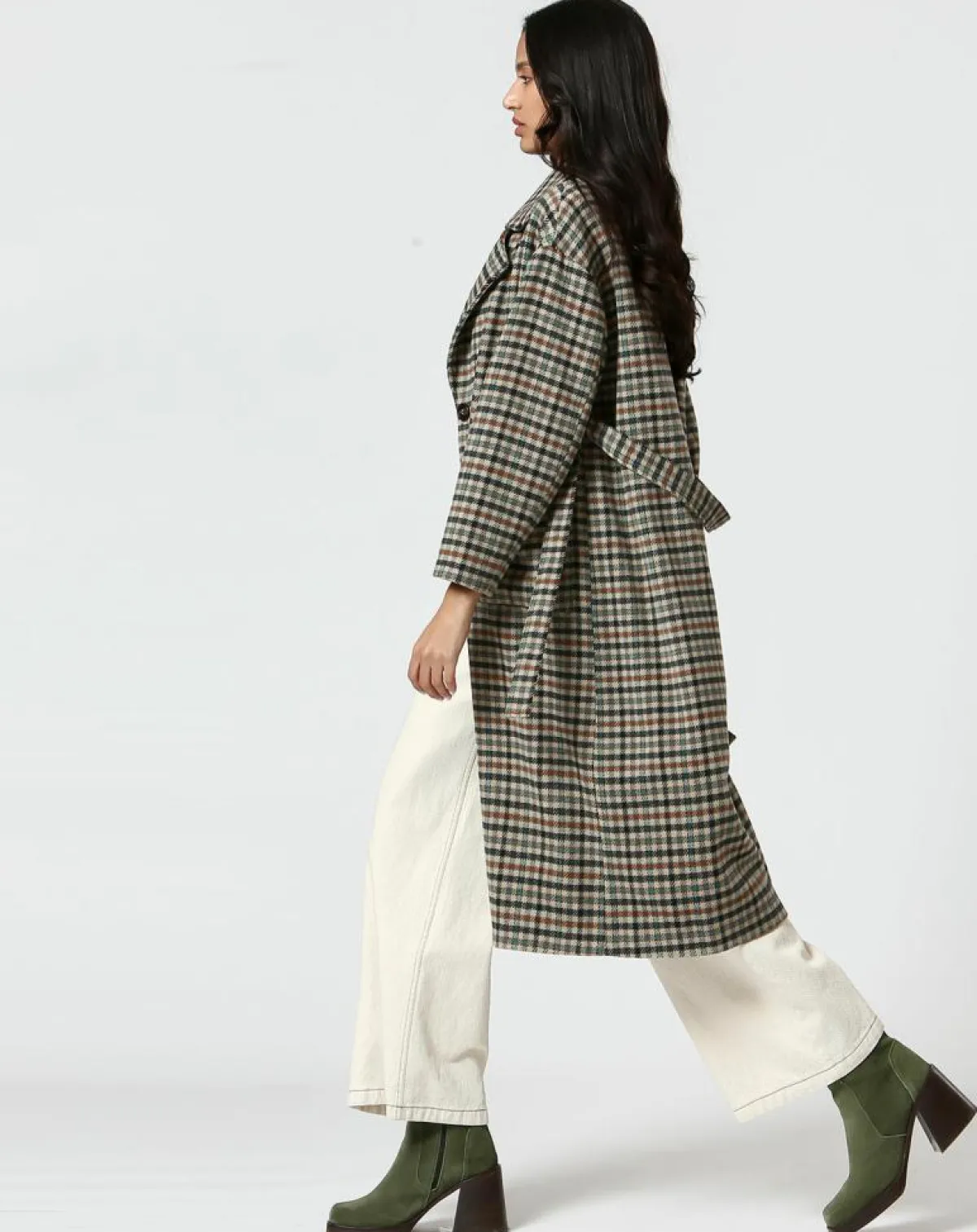 The Korner Manteaux|Manteau Senda multicolore