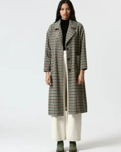 The Korner Manteaux|Manteau Senda multicolore