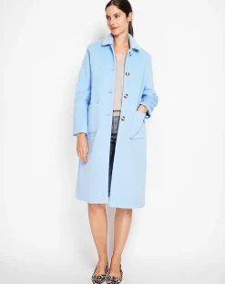 Assuili Manteaux|Manteau Sofia azur