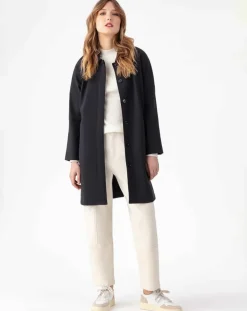 Indies Manteaux|Manteau Solea noir