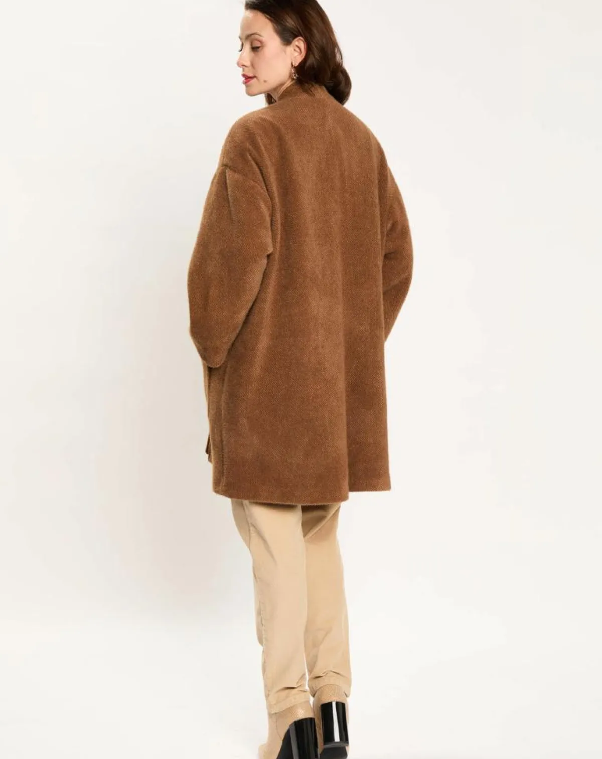 Lauren Vidal Vestes, Blousons|Manteau Zana camel