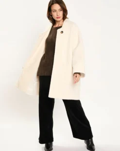 Lauren Vidal Vestes, Blousons|Manteau Zana crème