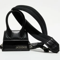 Jacquemus Sacs|Mini sac à main en Cuir Le Chiquito noir - 12x6 cm