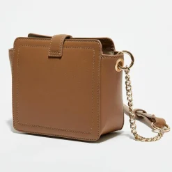 Apologie Studio Sacs|Mini Sac bandoulière en Cuir Lara deserto - 16x13x6 cm