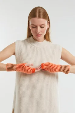 Mapoesie Gants, Moufles|Mitaines Alfred Orange
