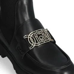 Liu-Jo Mocassins|Mocassins Cora en Cuir noirs - Talon 4.5 cm