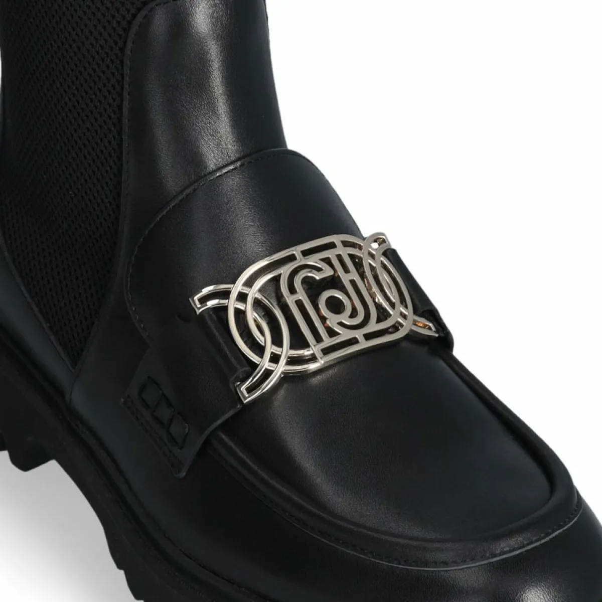 Liu-Jo Mocassins|Mocassins Cora en Cuir noirs - Talon 4.5 cm