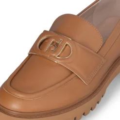 Liu-Jo Mocassins|Mocassins Cora Noix