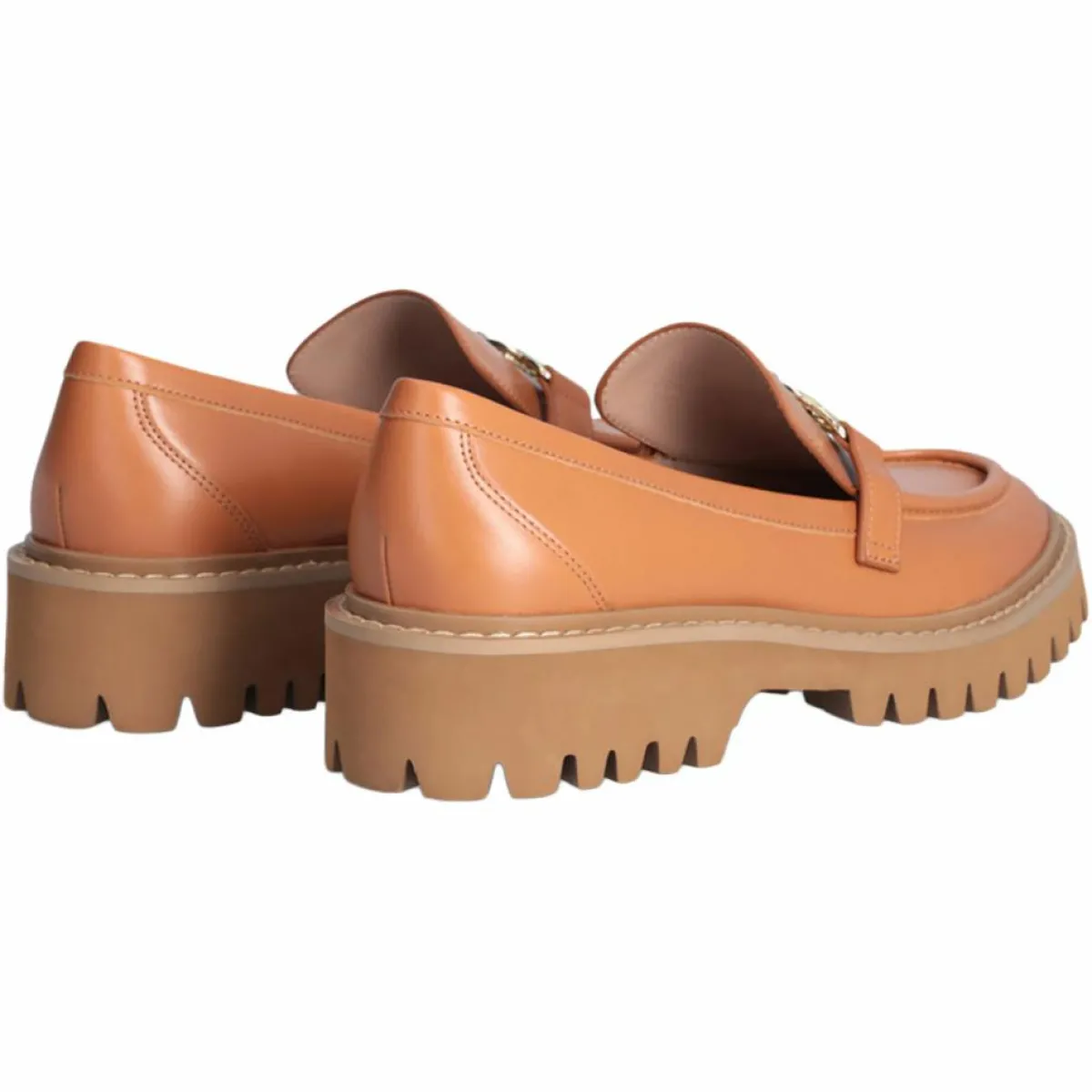 Liu-Jo Mocassins|Mocassins en Cuir Cora cognac